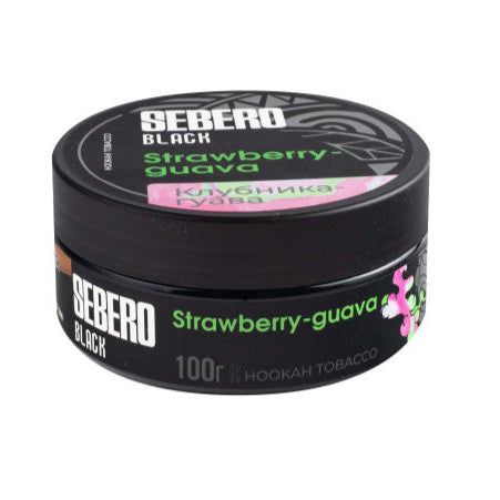 Sebero Black 100 г табак со вкусом клубники и гуавы