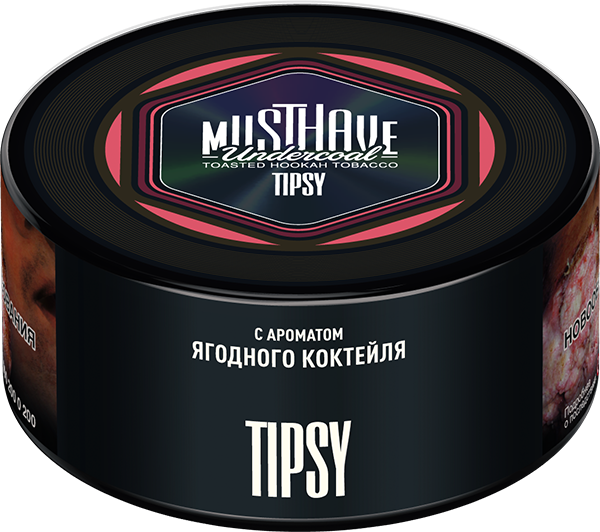 MustHave Shisha Tobacco – Tipsy (125g) | Watermelon Aperitif - Shishabox UAE