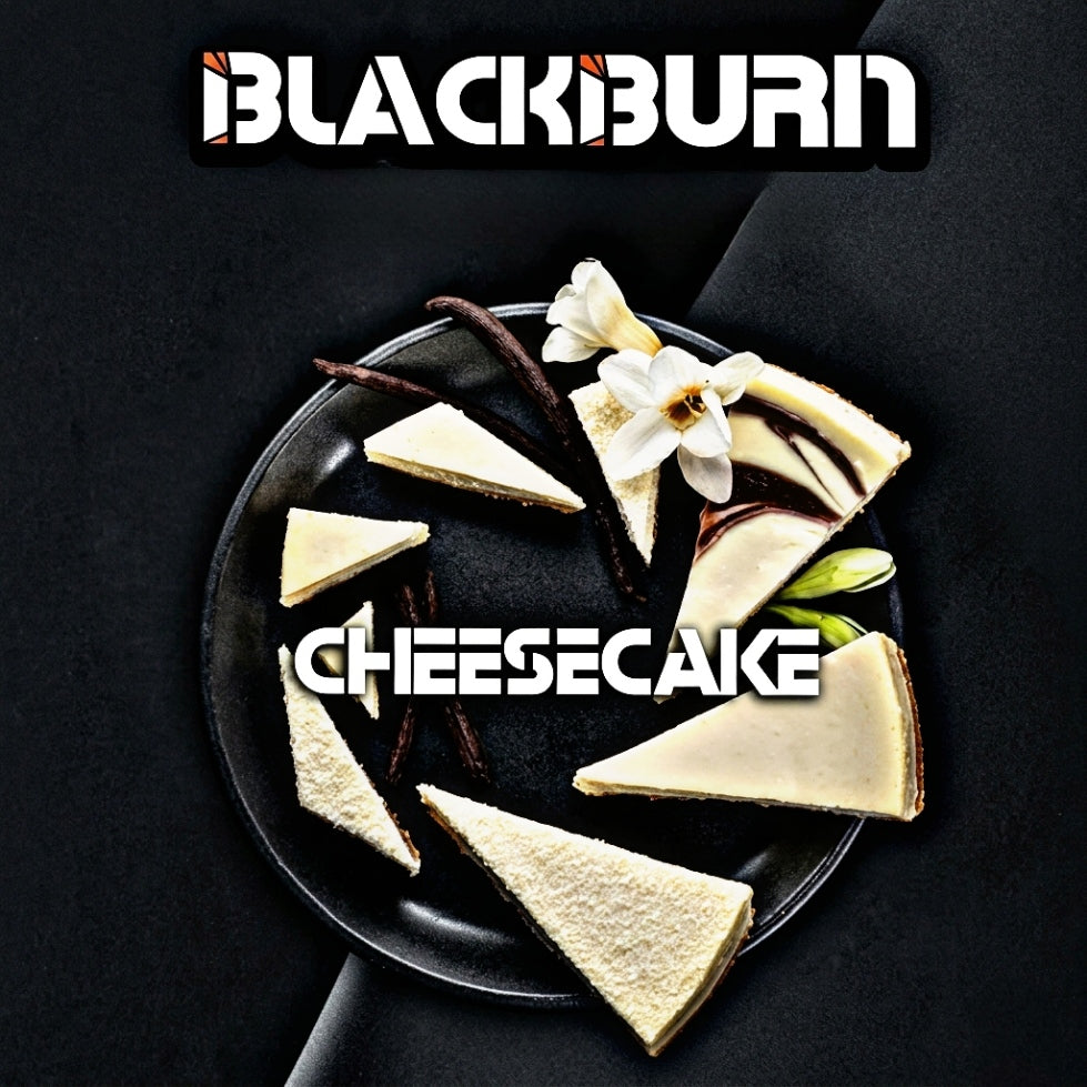 BlackBurn Cheesecake Shisha Tobacco (200g) | Gourmet Dessert