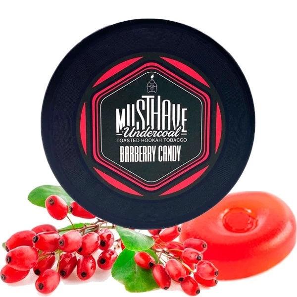 MustHave Shisha Tobacco – Barberry Candy (125g) | Sweet Nostalgic Berry Blend