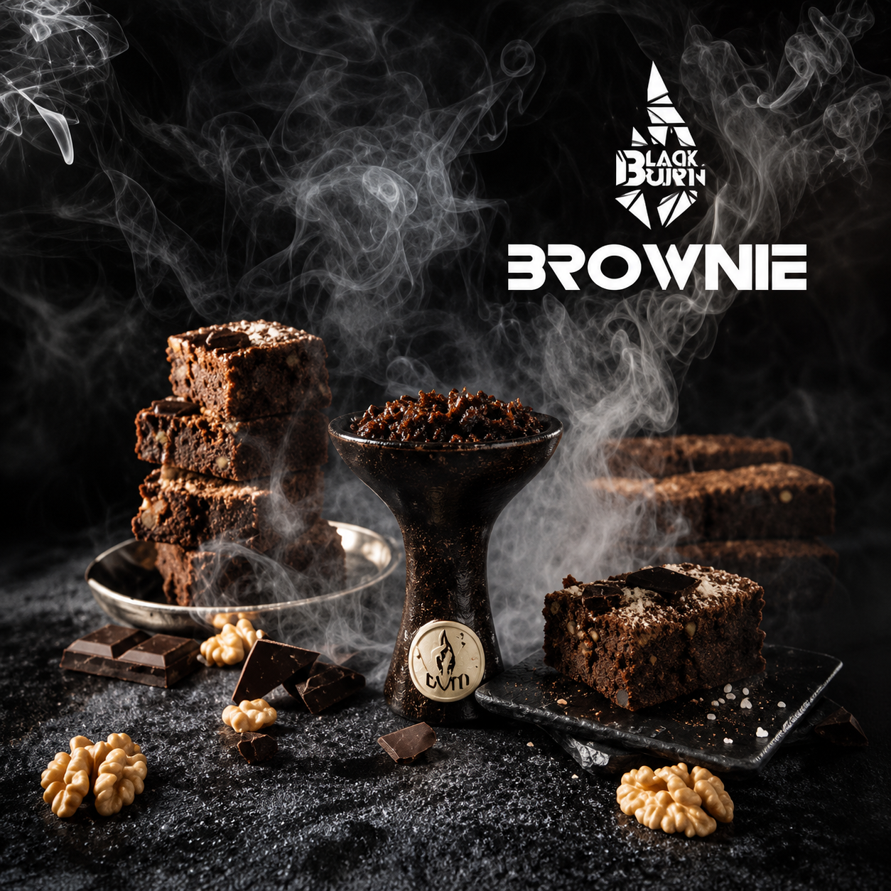 BlackBurn Brownie Shisha Tobacco (200g) | The Elite Dark Dessert