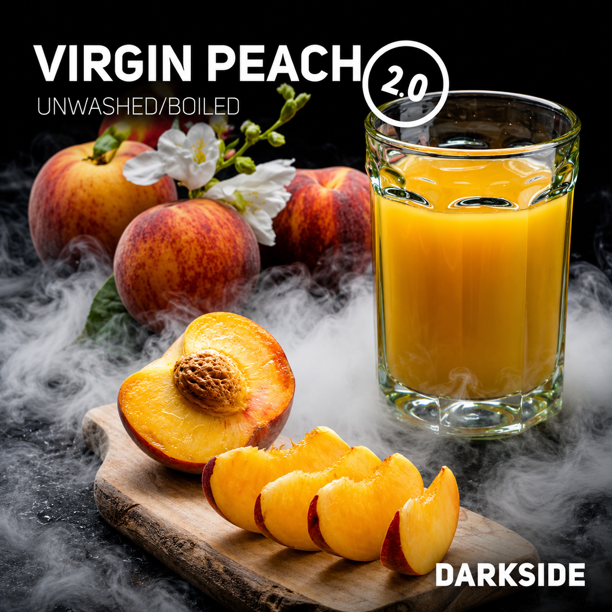 Darkside Virgin Peach 2.0 (250g) | The Velvet Orchard
