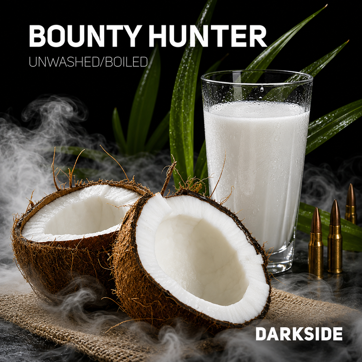 Darkside Core Shisha Tobacco Bounty Hunter (250g) | Coconut Flavor