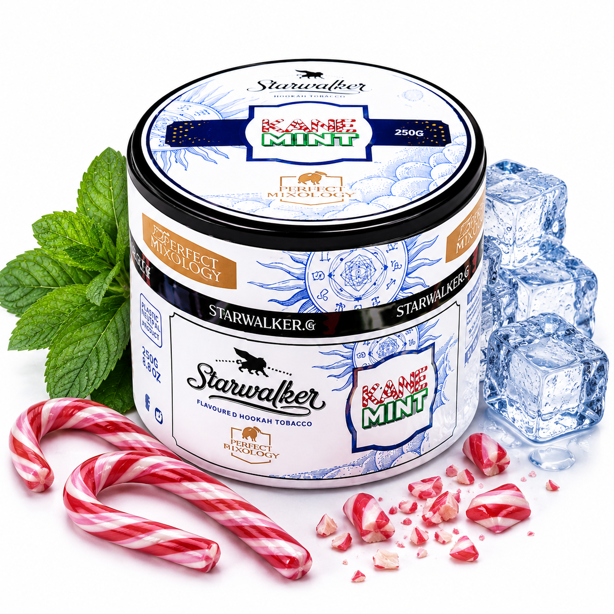 Starwalker Premium Tobacco – Kane Mint (250g) | The Elite Peppermint Rush