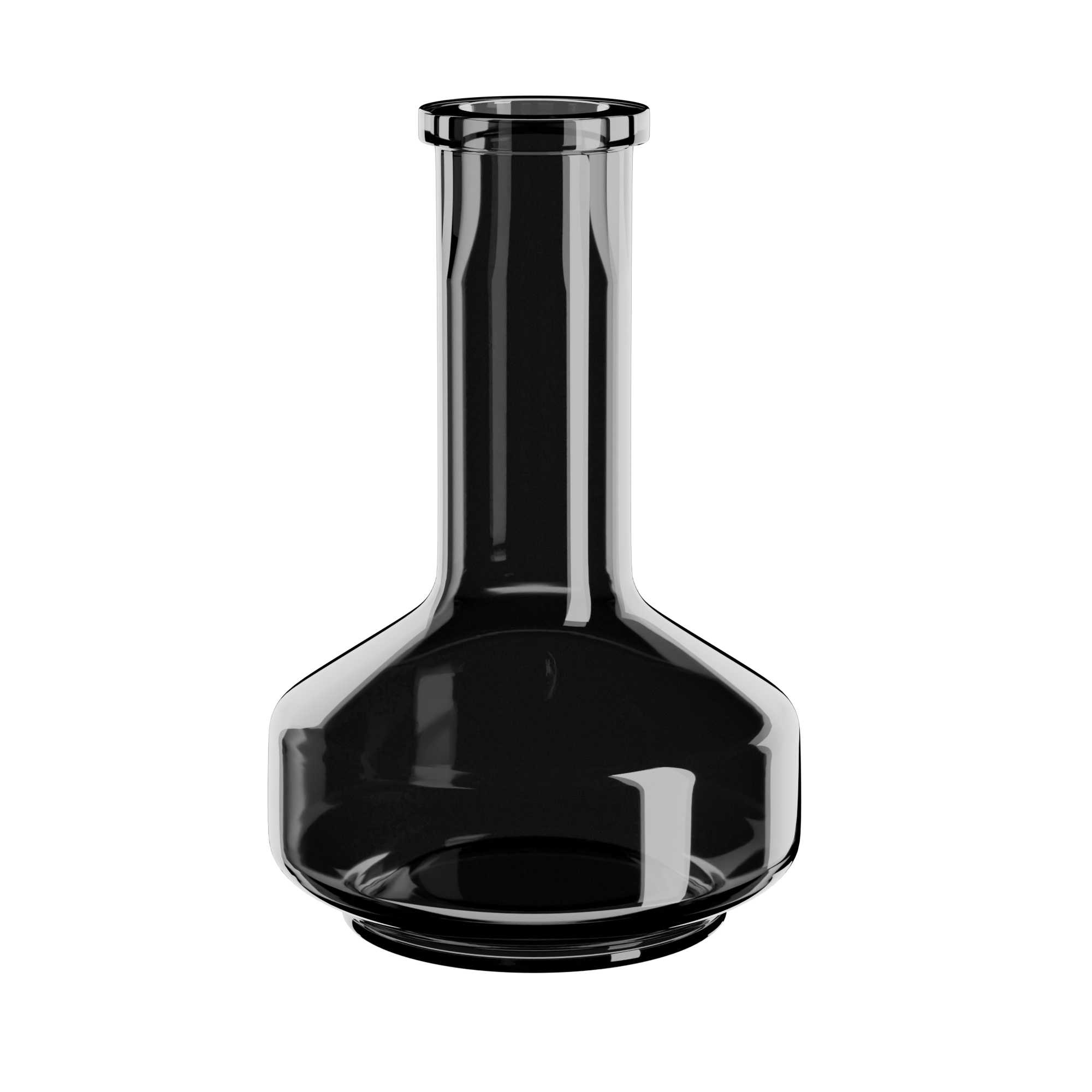 Original Darkside D-Glass Hookah Flask | Dark Grey