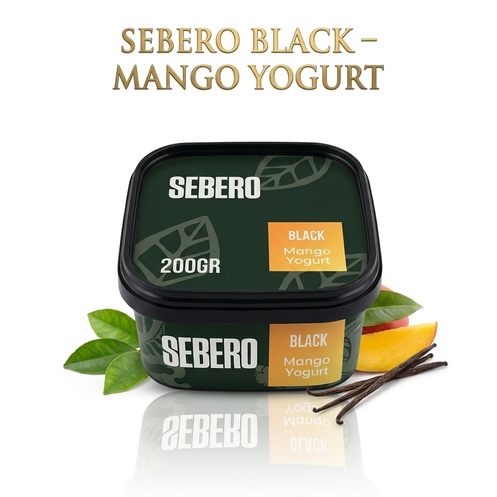 Sebero Black (200g) | Mango Yogurt - Tropical Rage Meets Creamy Bliss