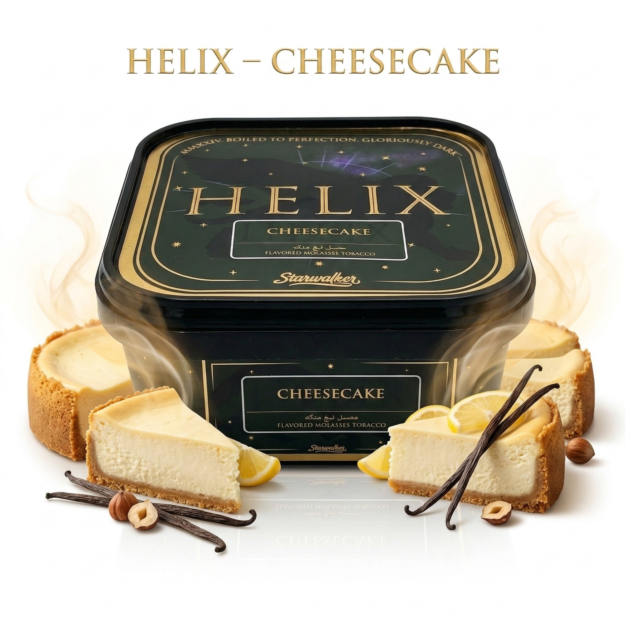 Helix Black Tobacco (250g) | Cheesecake