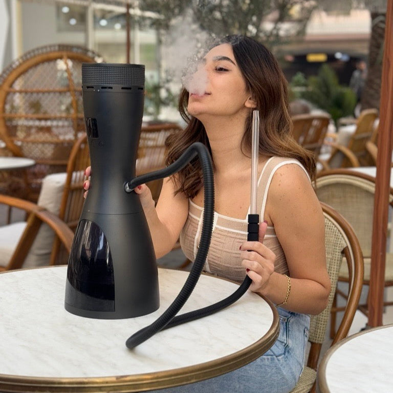 The Original LUKAH NEXT-GEN | Electric Charcoal Free Shisha | One Year Warranty