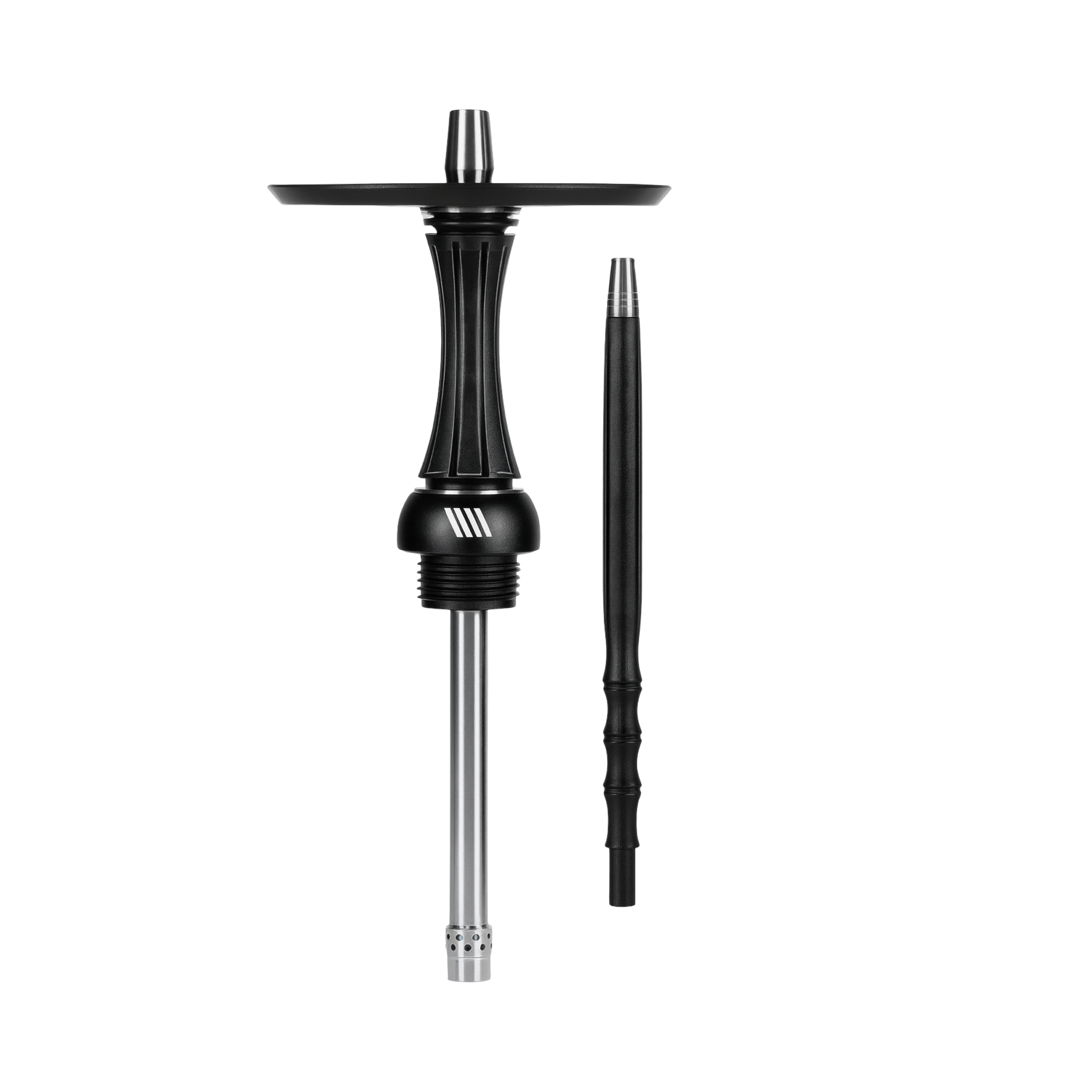 Original Alpha Hookah X Reverse (Black Matte) | Futuristic Design, Adjustable Airflow