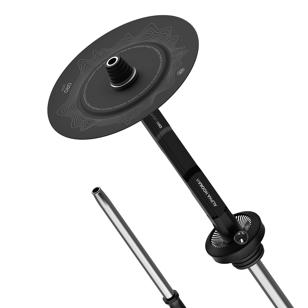 Оригинальный кальян Alpha ORO Light Black (без колбы)