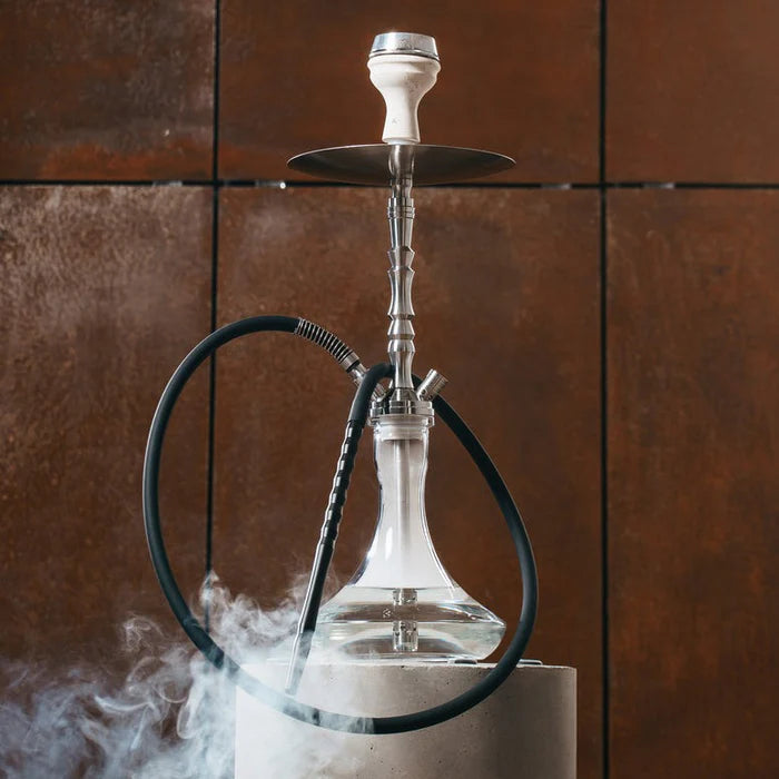 Pandora Classic Hookah Stainless Steel | Full Set (without Glass Base)