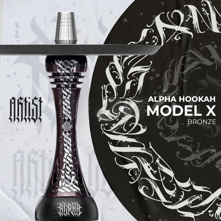 Original Alpha Hookah X Artist Bronze (Without Flask)