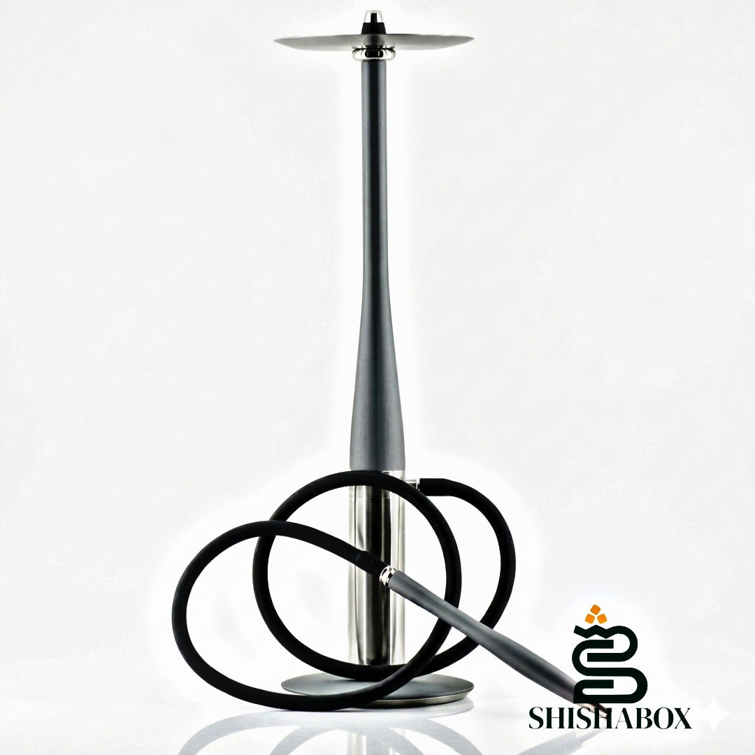 Original Union Hookah Argument Grey | Baseball Bat Design, 360° Blowout, Complete Set