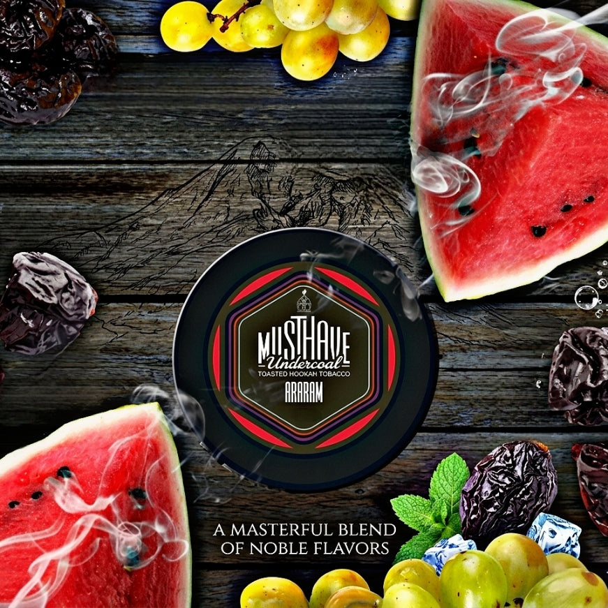 MustHave Shisha Tobacco – Araram | The Noble Fruit Masterpiece