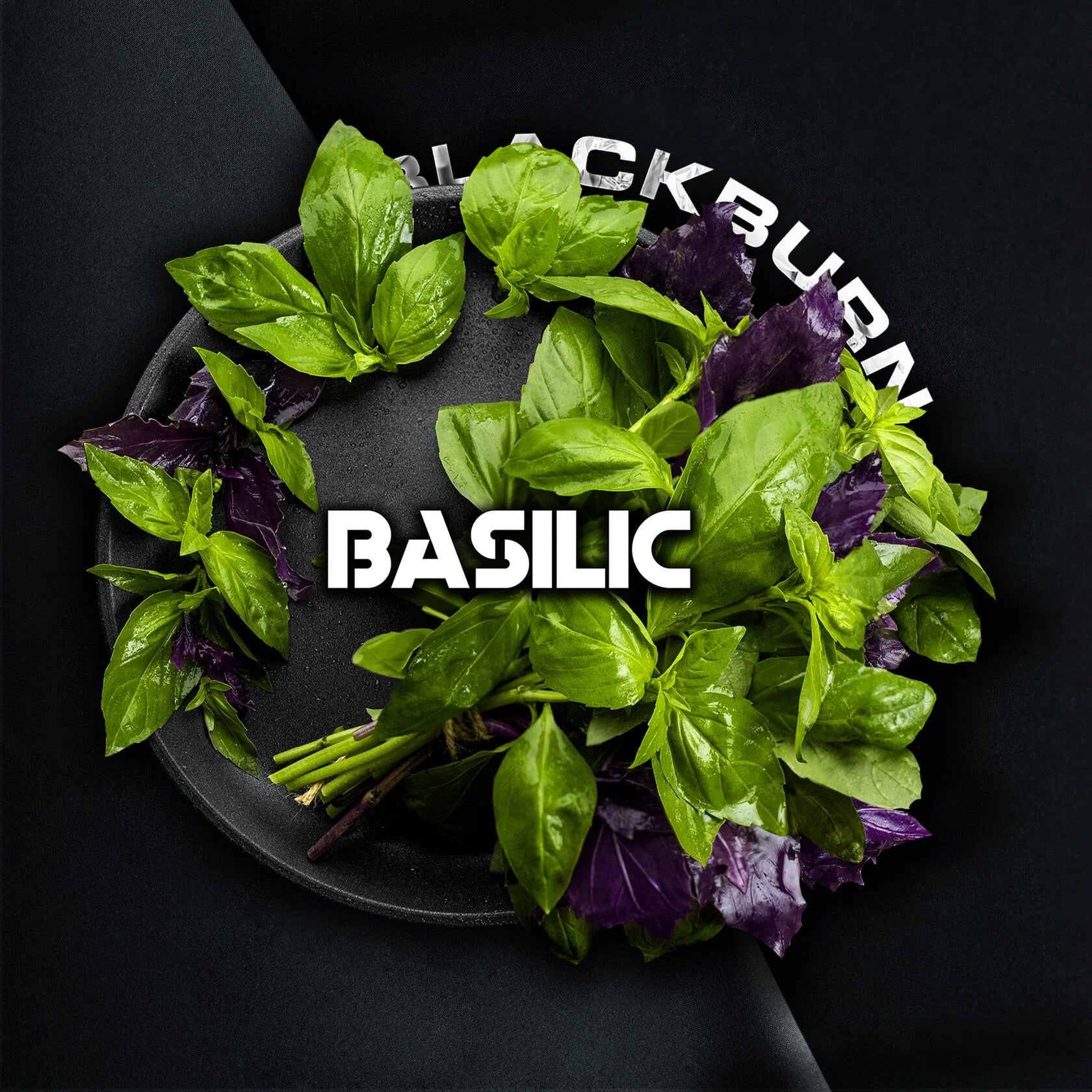 Blackburn Basilic Shisha Tobacco (100g) | Basil and Grassy