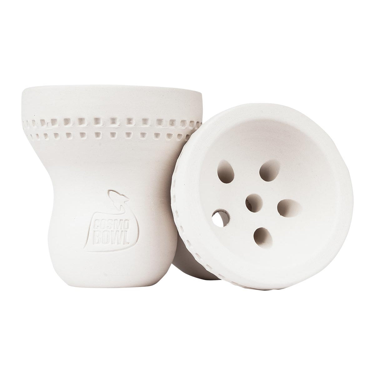 Cosmo Bowl Turkish White Edition – Premium Hookah Bowl for Enhanced Sessions
