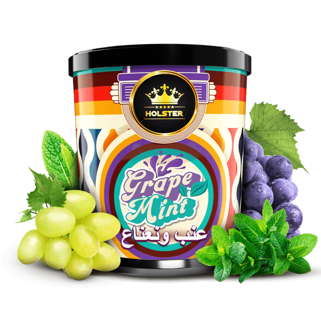 Holster Tobacco - Grape Mint (250g) - Shishabox UAE