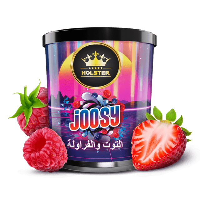 Holster Tobacco - Joosy (250g) | Raspberries & Strawberries - Shishabox UAE