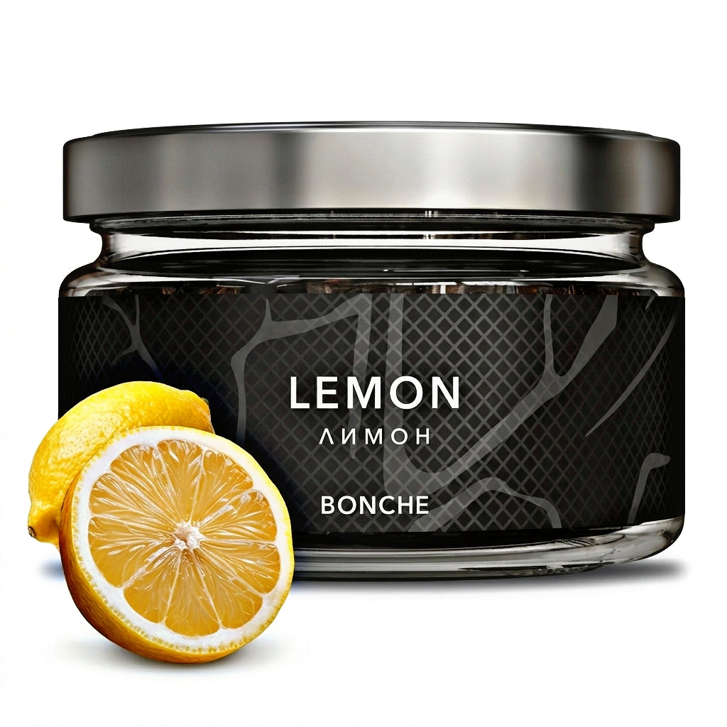 Bonche Lemon Shisha Tobacco (120g) | The Zesty Heritage