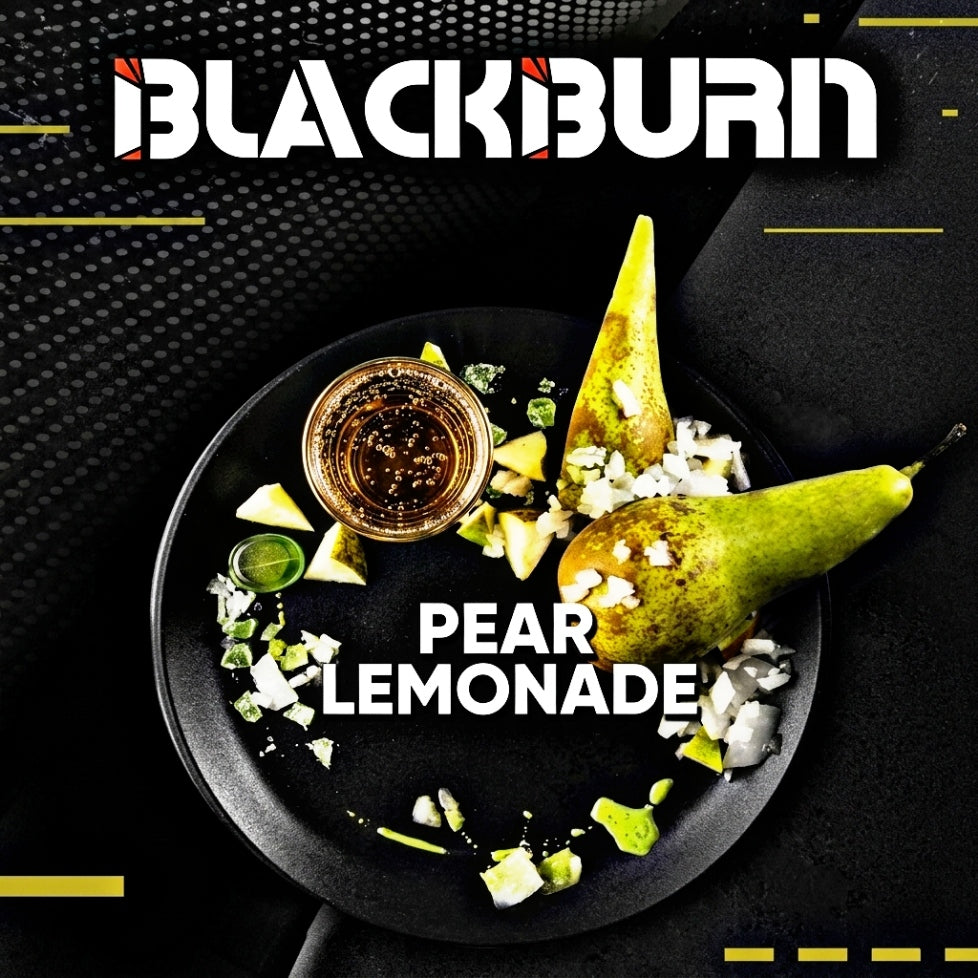 BlackBurn Pear Lemonade Shisha Tobacco (200g) | The Sparkling Elixir