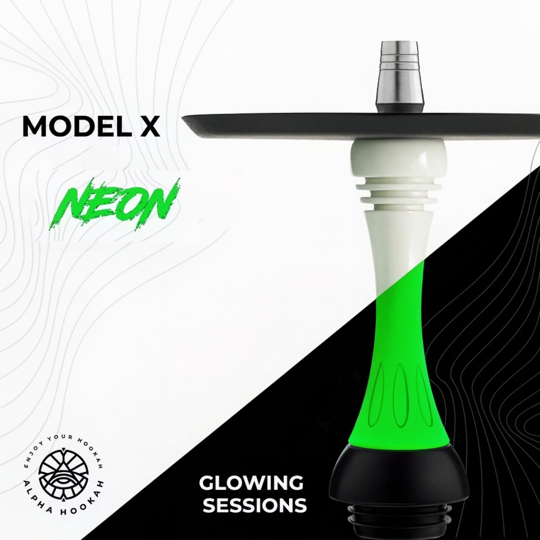 Original Alpha Hookah X SS Neon (Without Flask) | Glowing Sessions