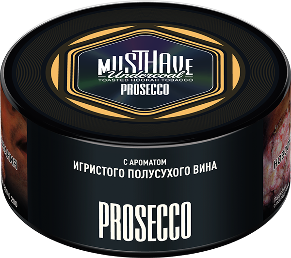 MustHave Shisha Tobacco – Prosecco (125g) |  Champagne Sparkling Sensation - Shishabox UAE