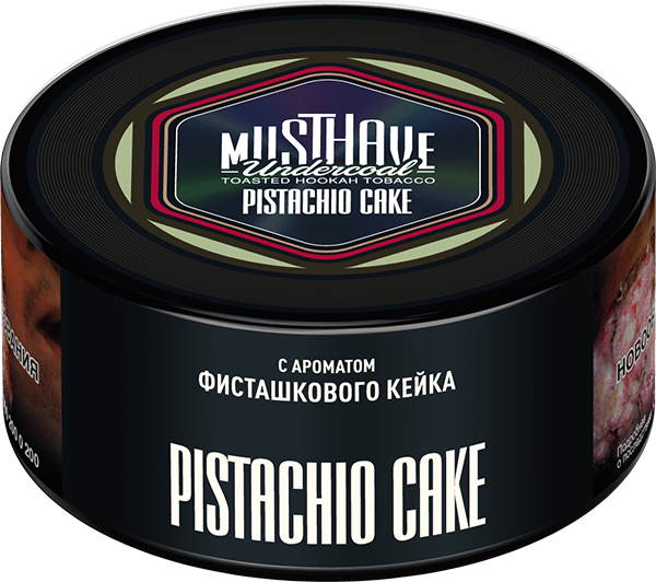 MustHave Shisha Tobacco – Pistachio Cake (125g) | A Taste of Italian Indulgence - Shishabox UAE