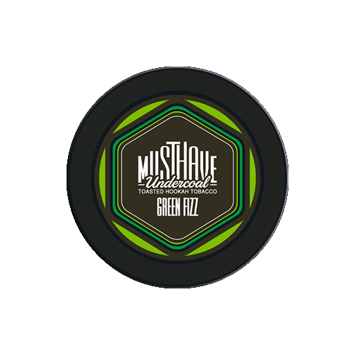 MustHave Shisha Tobacco – Green Fizz (125g) | Exotic Cactus Kiwi Cocktail Blend - Shishabox UAE