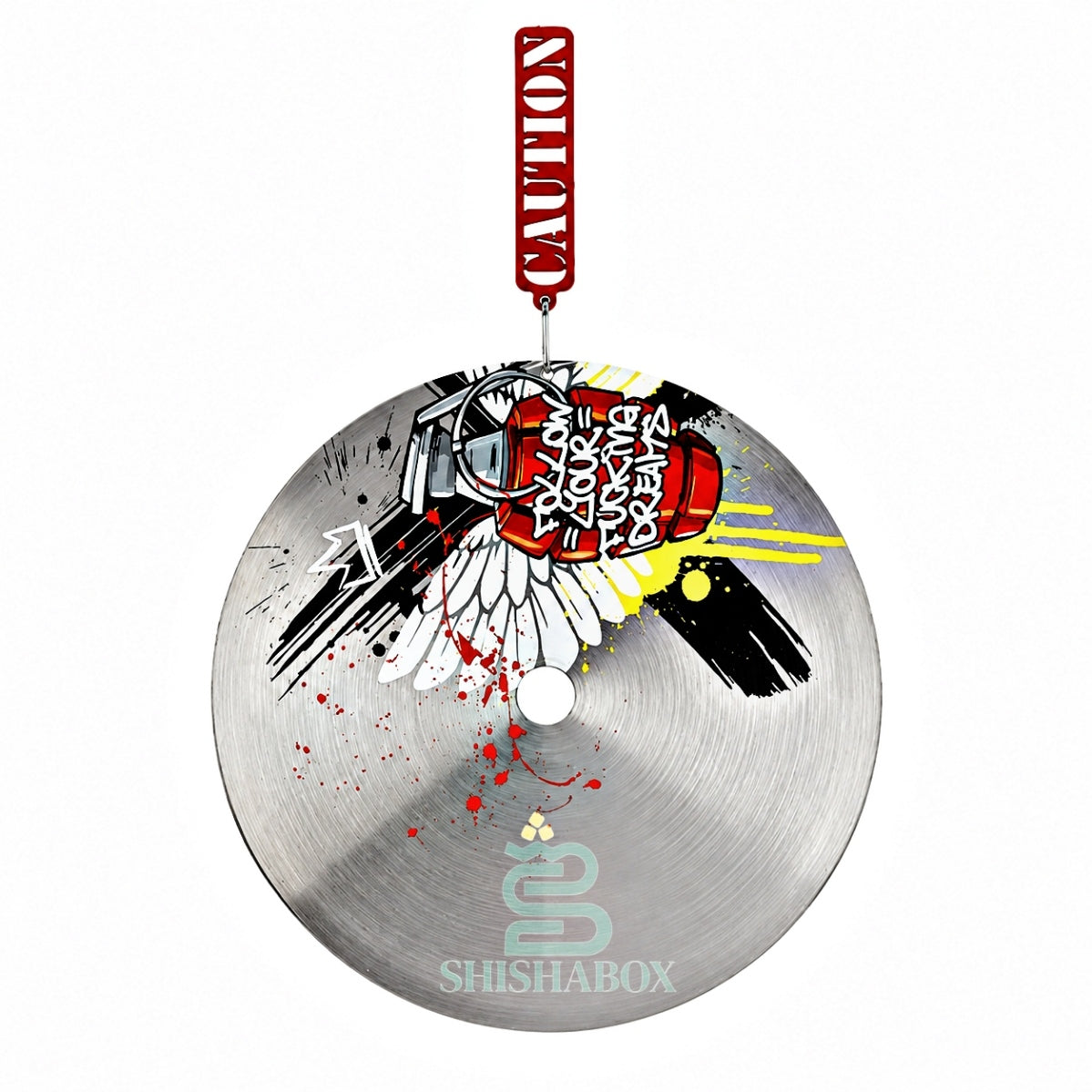 Original Hookah El Bomber Igla Street Art (Without Flask) | Flagship Performance, Vibrant New School Tattoo Artistry