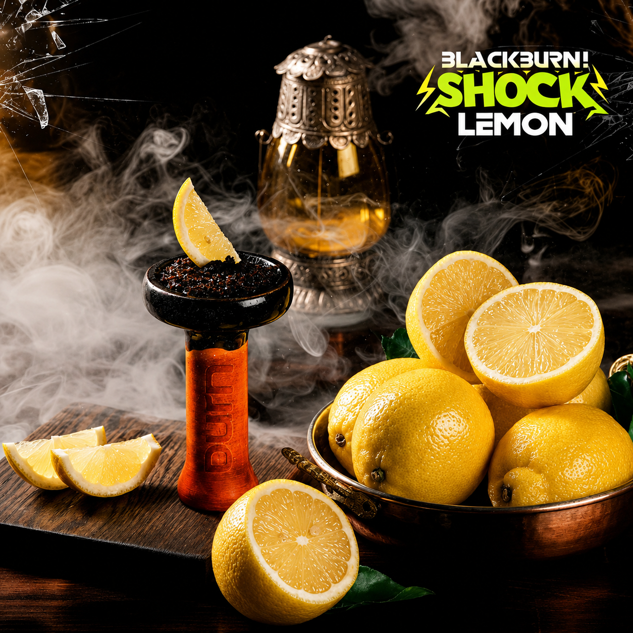 Blackburn Lemon Shock Shisha Tobacco | Intensely Sour Lemon