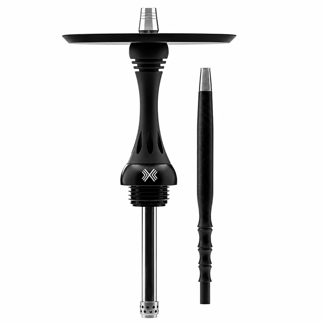 Original Alpha Hookah X Black Matte (Without Flask) | The Icon of Minimalist Stealth