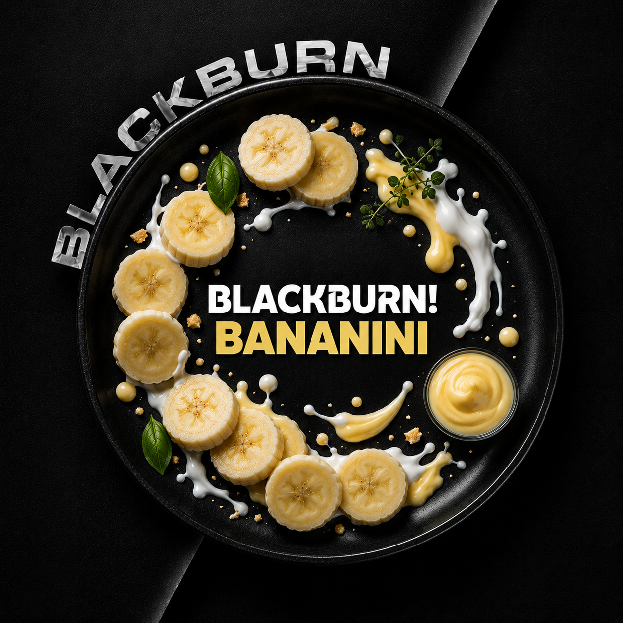 BlackBurn Bananini Shisha Tobacco (200g) | The Creamy Banana Dream