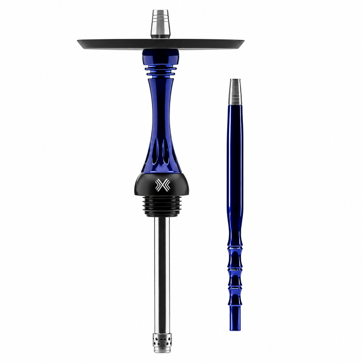 Original Alpha Hookah X Dark Blue (Without Flask) | The Elegant Royal Statement