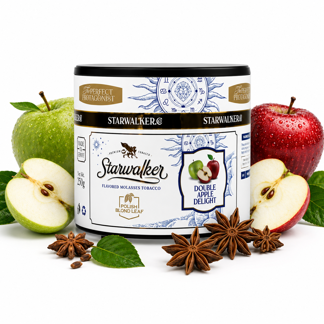 Starwalker Premium Tobacco – Double Apple Delight (250g) | The Regal Anise Fusion
