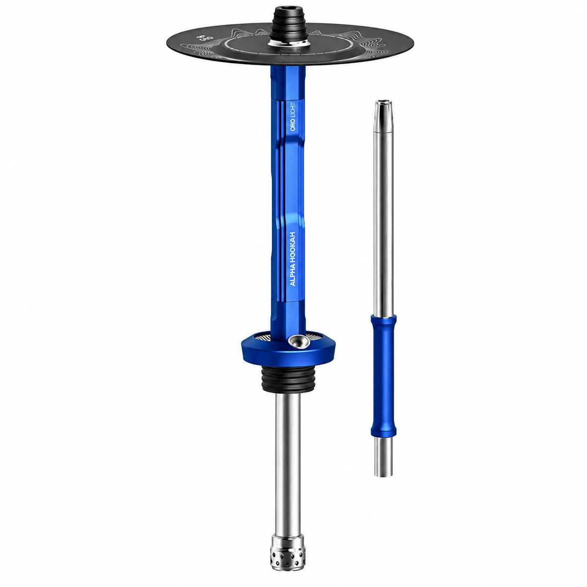 Original Alpha Hookah ORO Light | Sapphire Blue (Without Flask)