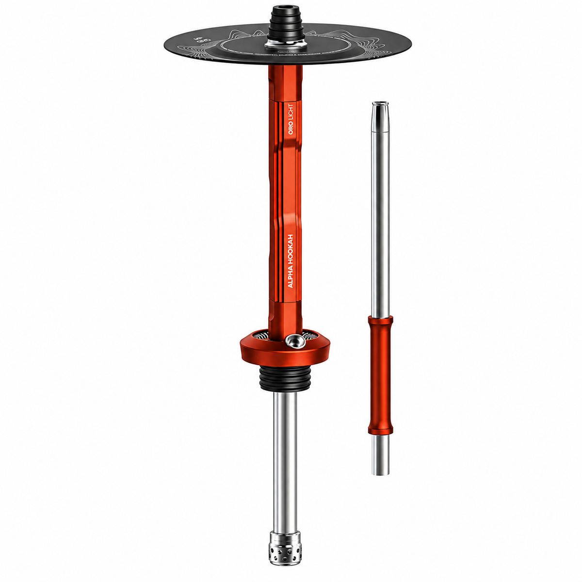 Product: Alpha Hookah ORO Light (Without Flask) | Ruby Red
