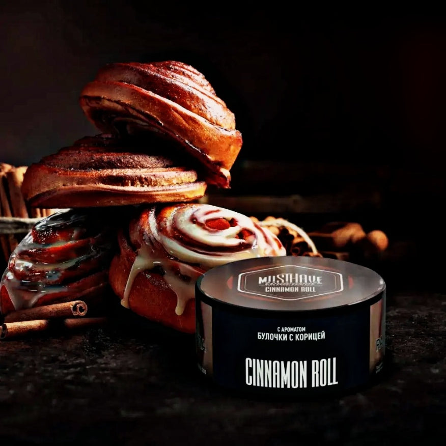 MustHave Shisha Tobacco – Cinnamon Roll | Dessert Delight