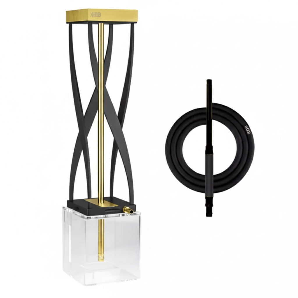 Original Hookah Hoob Flex Black-Gold (Complete Set)