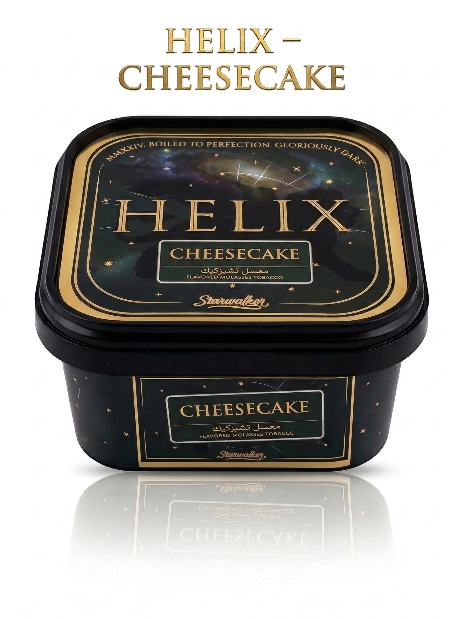 Helix Black Tobacco (250g) | Cheesecake