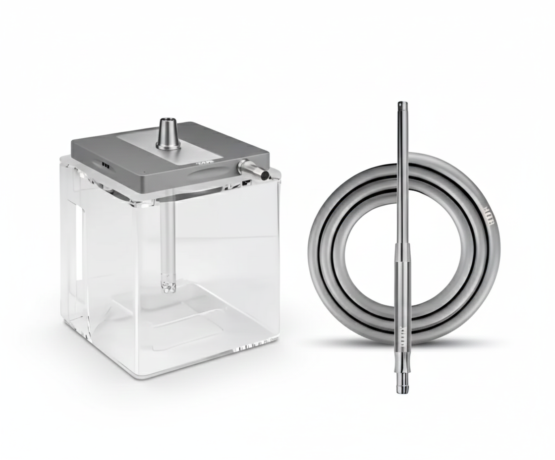 Original Hookah Hoob Atom | Space Grey-Steel  (Complete Set)