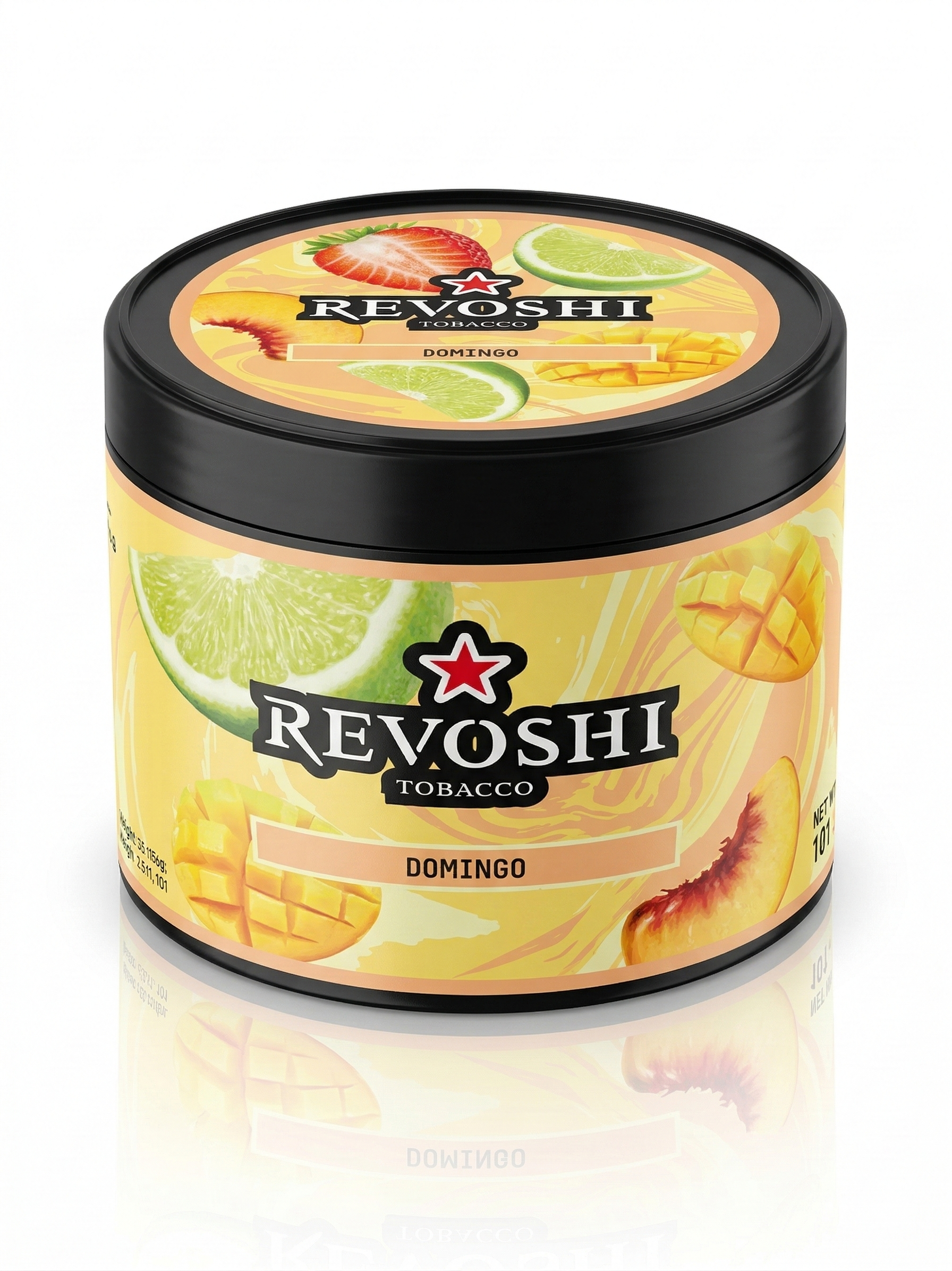 Revoshi Shisha Tobacco Domingo (250g) | A Vibrant Symphony of Exotic Fruits