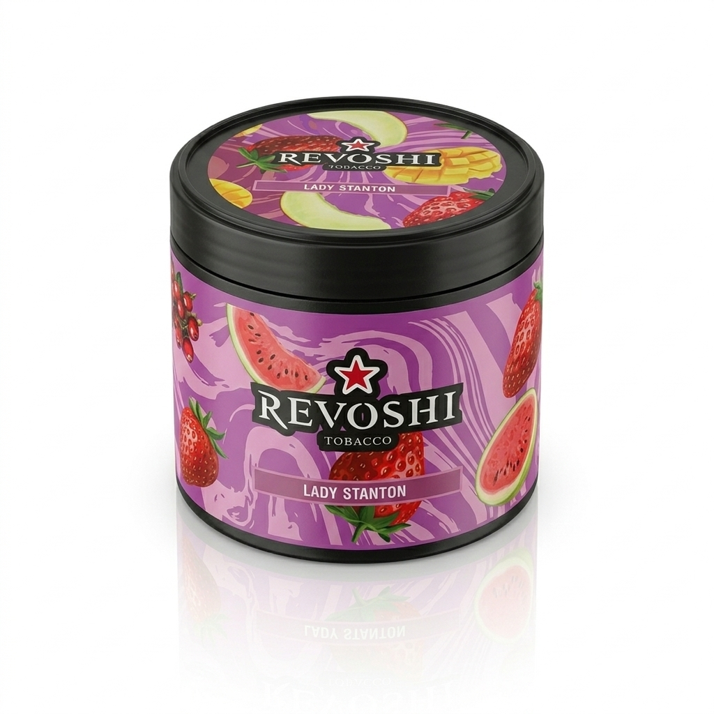 Revoshi Shisha Tobacco Lady Stanton (250g) | Sweet, Tropical, and Sun-Ripened Fusion
