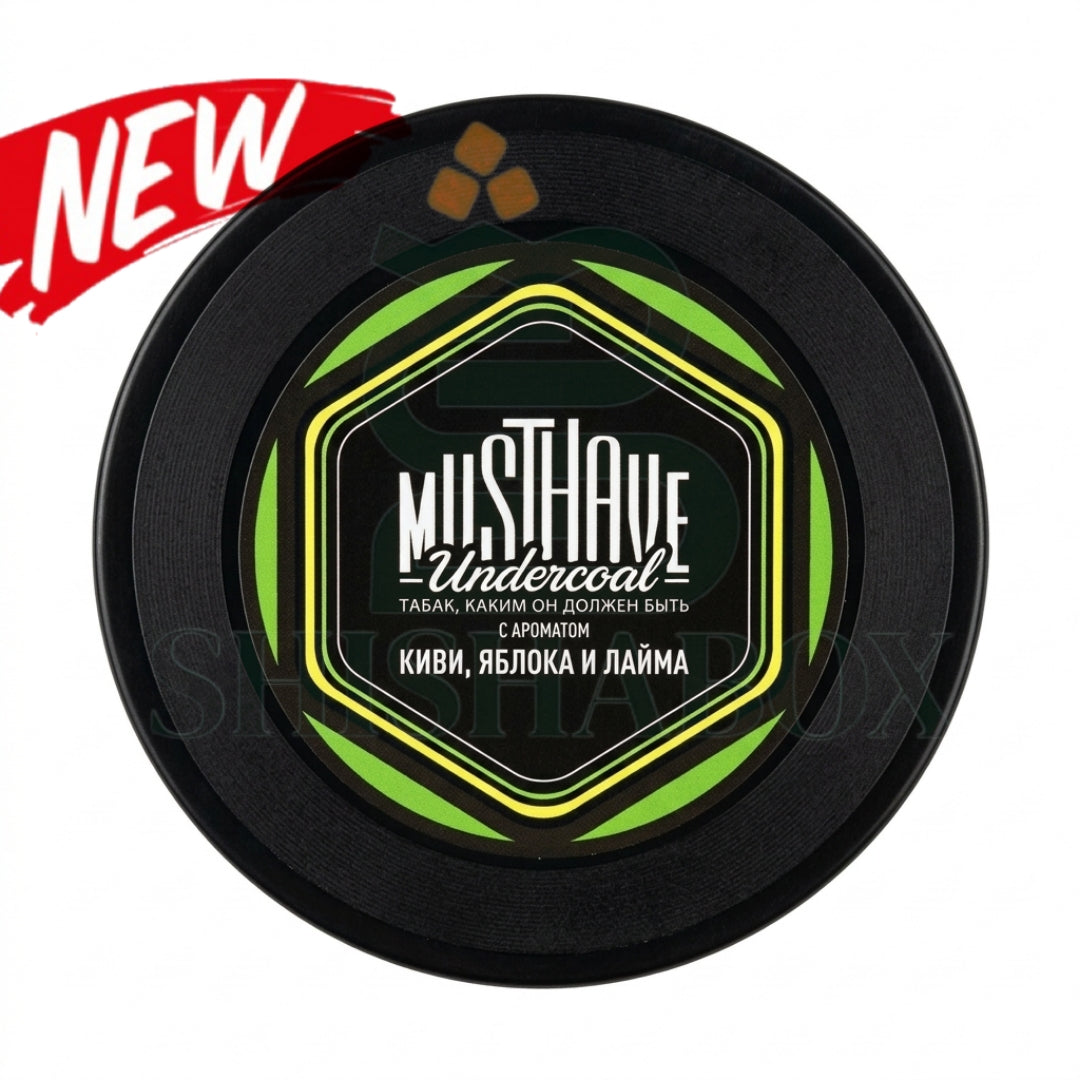 MustHave Shisha Tobacco – Greendizer (Kiwi, Apple & Lime) | The Crisp Green Tonic