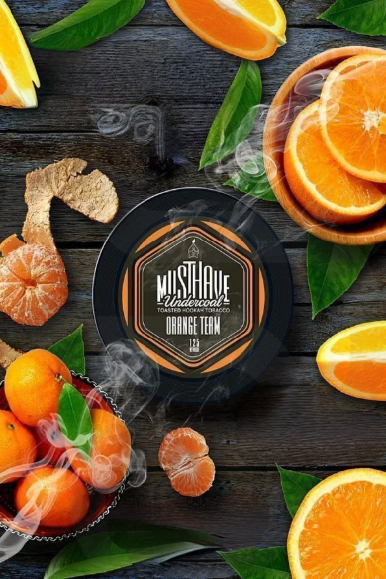 MustHave Shisha Tobacco – Orange Team (125g) | Orange & Mandarin