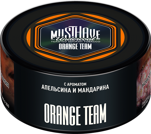 MustHave Shisha Tobacco – Orange Team (125g) | Orange & Mandarin