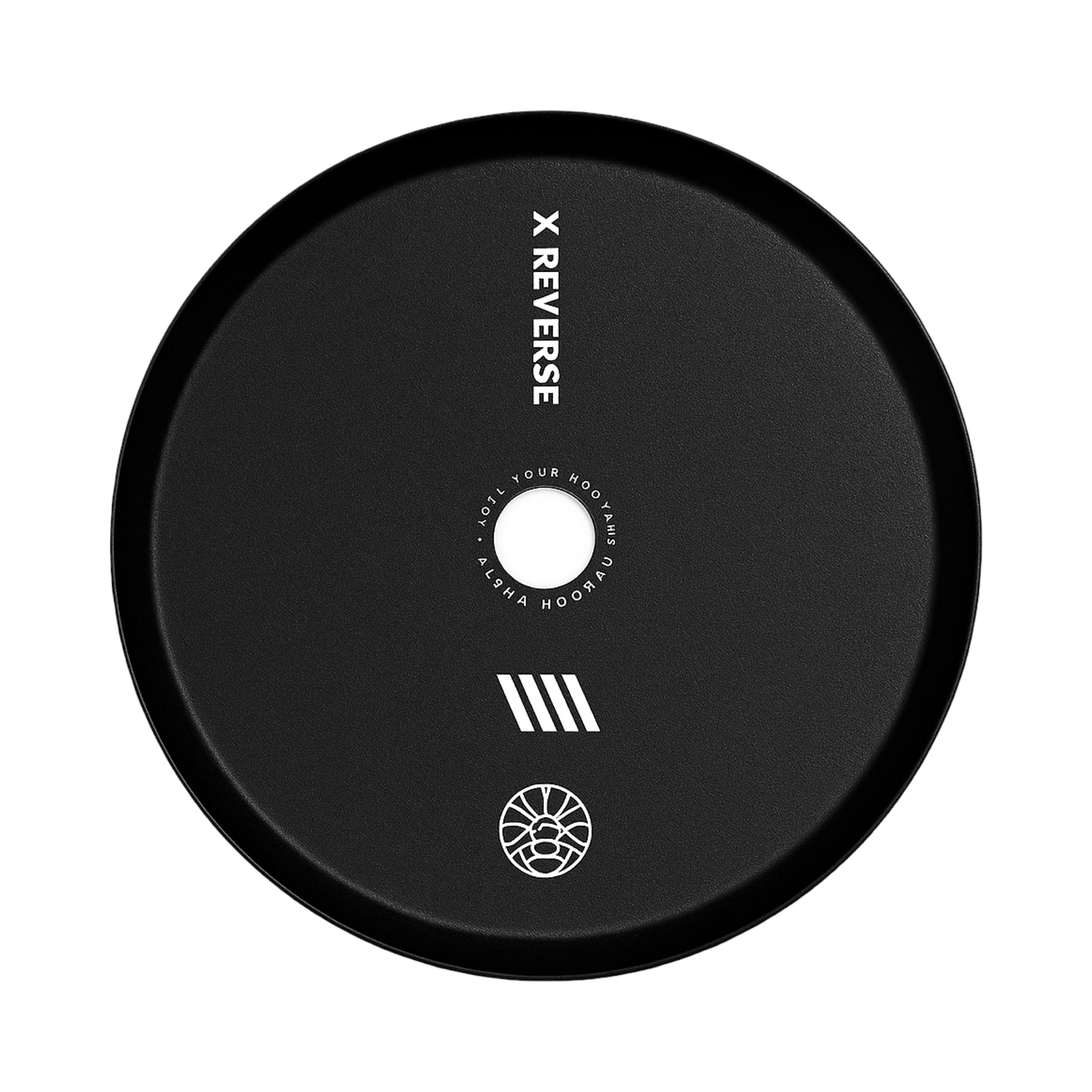 Original Alpha Hookah X Reverse (Black Matte) | Futuristic Design, Adjustable Airflow