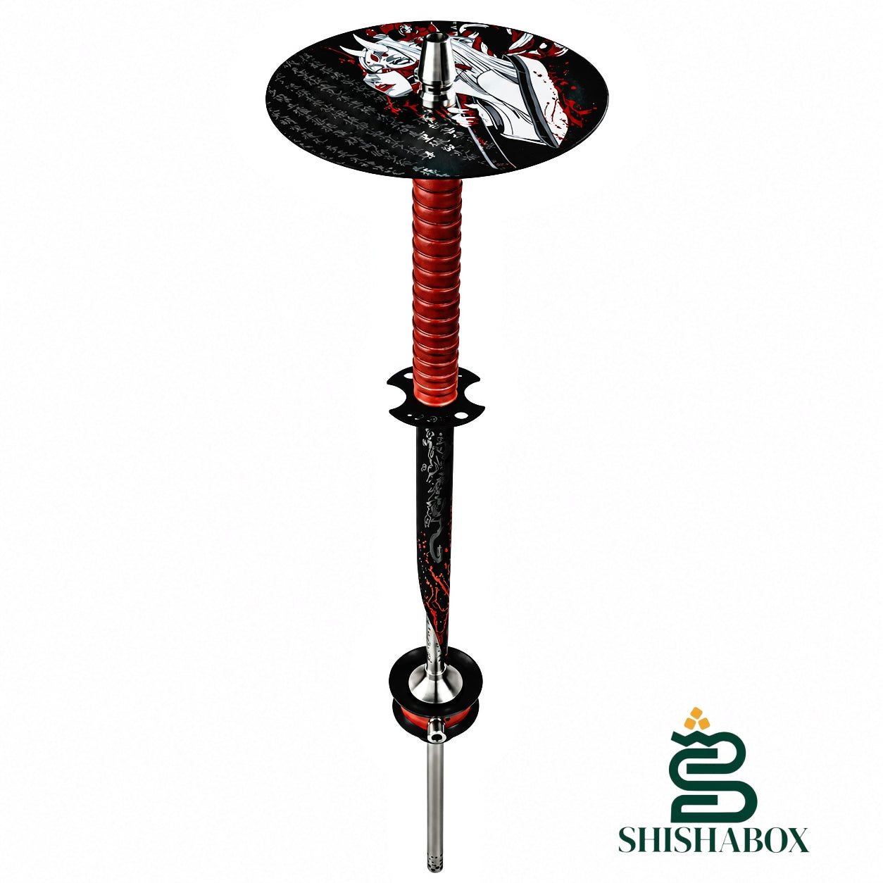Original Hookah El Bomber Katana Kuchisake-Onna (Without Flask) | Flagship Performance, Mythological Japanese Horror Artistry