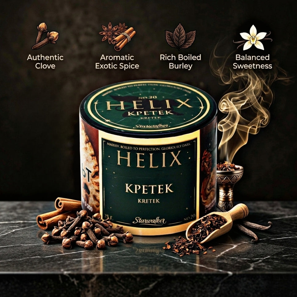 Helix Black Tobacco (250g) | Kretek