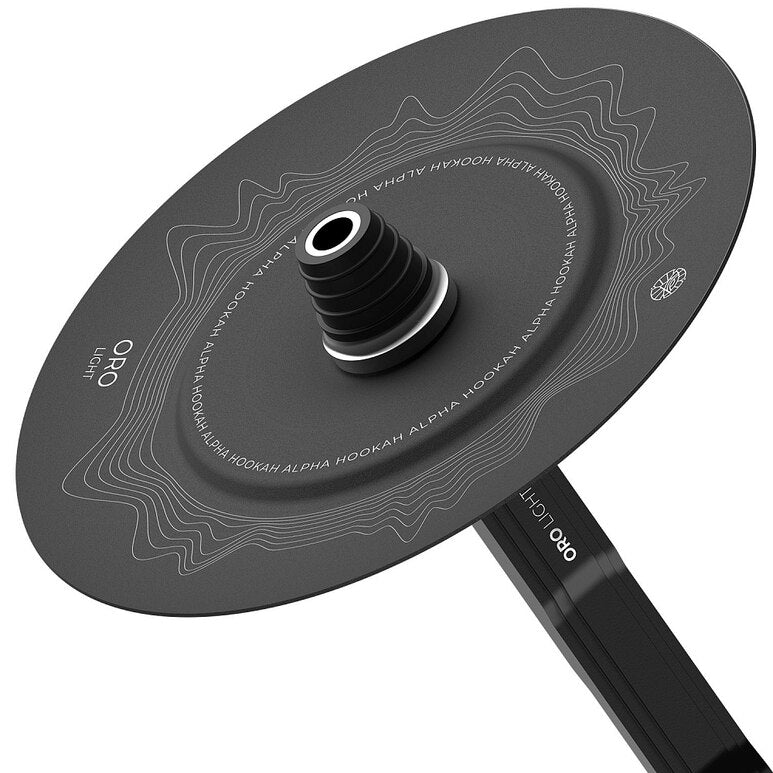 Original Alpha Hookah ORO Light Black (Without Flask)