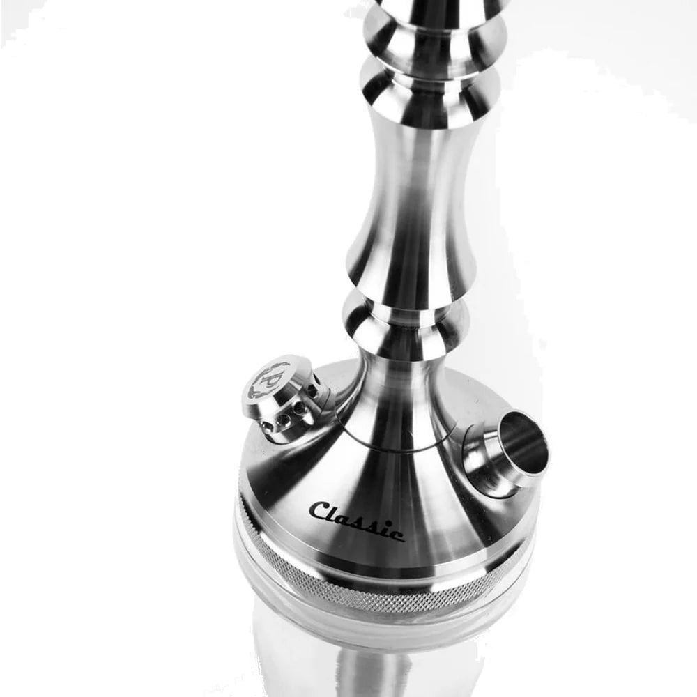 Pandora Classic Hookah Stainless Steel | Full Set (without Glass Base)